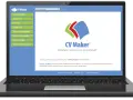 Stwórz profesjonalne CV za darmo do pobrania na laptopie z aplikacją CV Maker. Szybko i łatwo przygotuj dokumenty aplikacyjne.