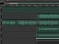 Edycja ścieżek w Adobe Audition: wokal, gitary i inne instrumenty. Widok multitrack.