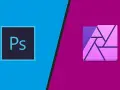 Porównanie ikon Photoshop i Affinity Designer. Szukasz alternatywy dla adobe illustrator free?