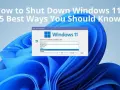 Jak wyłączyć komputer w Windows 11 - proste kroki, które musisz znać