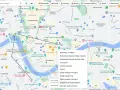 Jak zmierzyć odległość na mapie Google? Kliknij "Odległość do tego miejsca", by poznać dystans między punktami na mapie Krakowa.