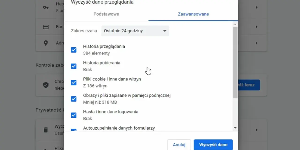 Jak wyczyścić historię przeglądarki Chrome i zadbać o prywatność