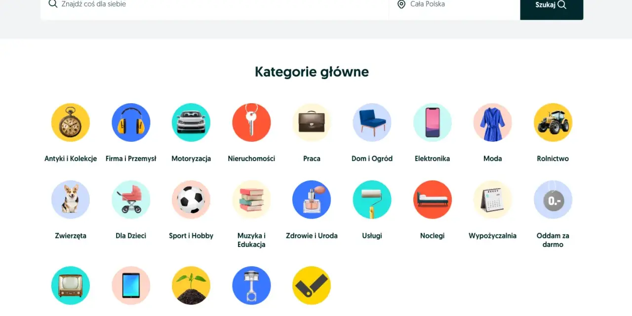 Chcesz wiedzieć, jak dodać ogłoszenie na OLX za darmo? Strona główna OLX z kategoriami ułatwia znalezienie potrzebnych informacji.