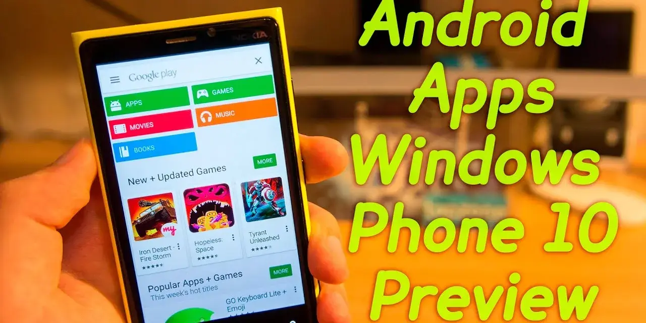 Jak zainstalować aplikacje Android na Windows Phone - co musisz wiedzieć