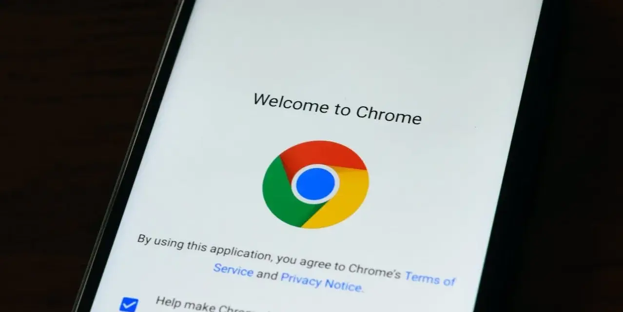 Ekran powitalny przeglądarki Chrome. Możesz tu zarządzać swoimi chrome rozszerzenia i ustawieniami prywatności.