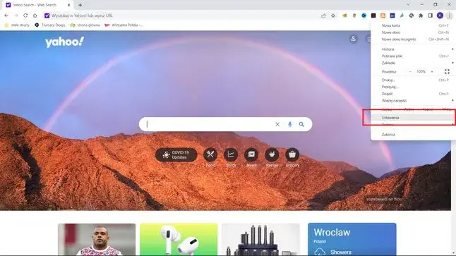 Jak zmienić przeglądarkę z Yahoo na Google i uniknąć problemów