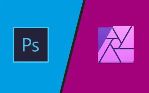 Porównanie ikon Photoshop i Affinity Designer. Szukasz alternatywy dla adobe illustrator free?
