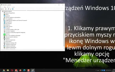 Jak włączyć menedżer urządzeń Windows 10 w prosty sposób i szybko