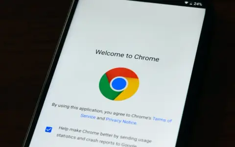 Ekran powitalny przeglądarki Chrome. Możesz tu zarządzać swoimi chrome rozszerzenia i ustawieniami prywatności.