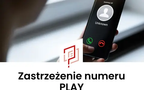Chcesz wiedzieć, jak zastrzec numer Play? Na ekranie telefonu widać przychodzące połączenie od nieznanego numeru.