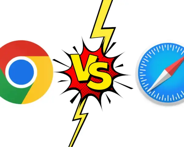 Ikona Google Chrome kontra ikona Safari. Który przeglądarka będzie lepsza na Windows?
