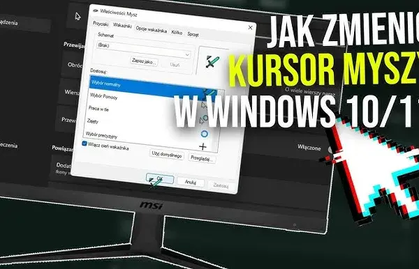 Jak zmienić kursor w Windows 11 i uniknąć frustracji z ustawieniami