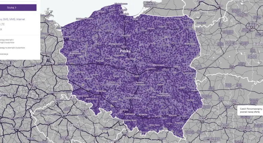 Jaka sieć ma największy zasięg w Polsce? Sprawdź, kto prowadzi!