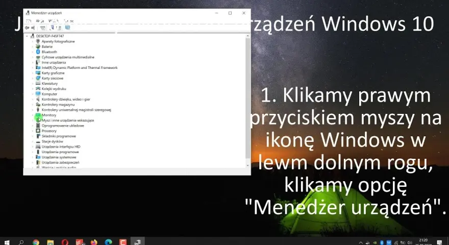 Jak włączyć menedżer urządzeń Windows 10 w prosty sposób i szybko