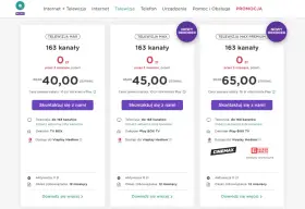 Oferty Play: Telewizja Max z 163 kanałami za 40 zł/mies., Max z dekoderem za 45 zł/mies. i Max Premium za 65 zł/mies. Sprawdź nasze upc pakiety!